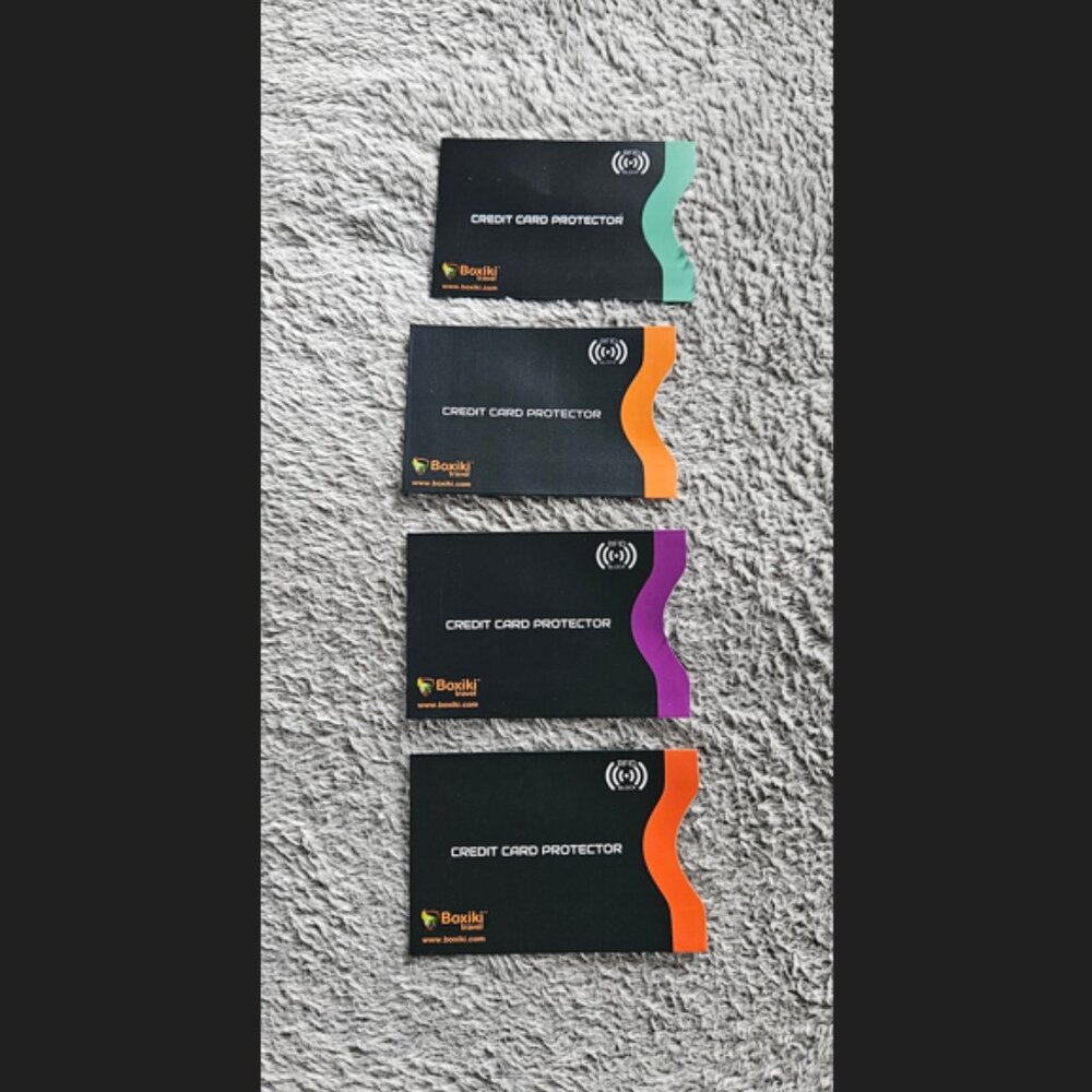 FREE with purchase RFID Blocking Sleeves Credit Cards